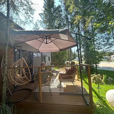 Tiny House W Camp Goracy Potok
